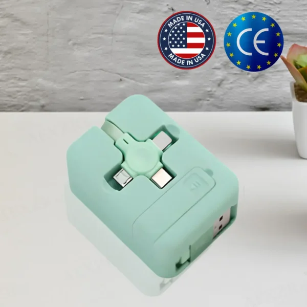 AEXZR® Three-in-One Charging Cable Roll