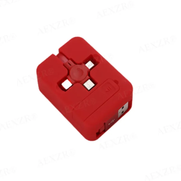 AEXZR® Three-in-One Charging Cable Roll