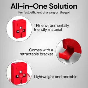 AEXZR® Three-in-One Charging Cable Roll